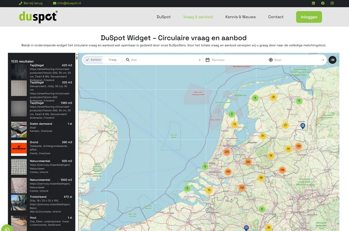 Website DuSpot