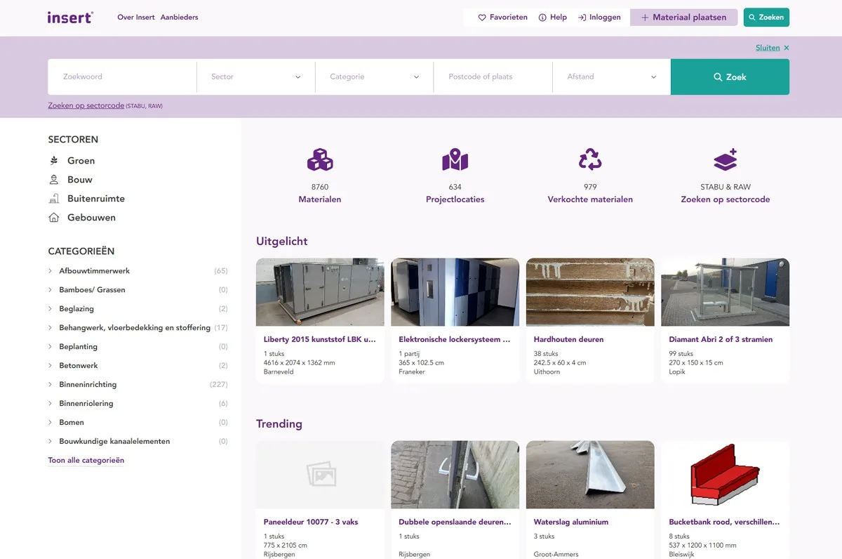Website Insert Marktplaats